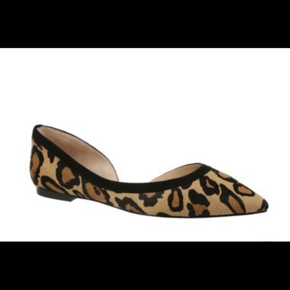 Sam Edelman Rena Half d'Orsay Calf Hair Flat